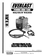 Everlast POWER i-MIG 140E Operator'S Manual предпросмотр