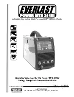 Everlast POWER MTS 211Si Operator'S Manual preview