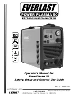 Предварительный просмотр 1 страницы Everlast PowerPlasma 50 Operator'S Manual