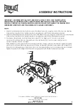 Предварительный просмотр 8 страницы Everlast RYDER EXERCISE BIKE User Manual