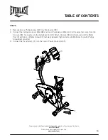 Preview for 10 page of Everlast VECTOR BIKE User Manual