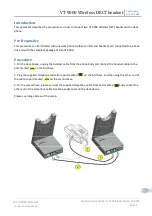 Предварительный просмотр 3 страницы Everlea VT 9000 User Manual