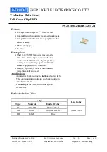 Предварительный просмотр 1 страницы Everlight 19-237/R6GHBHC-A01/2T Technical Data Sheet