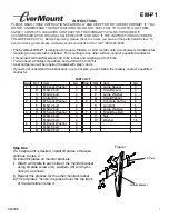 Evermount EM-P1 Instructions предпросмотр