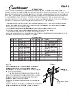 Предварительный просмотр 3 страницы Evermount EM-P1 Instructions