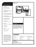 Preview for 2 page of Everpure 4CB5-MR Cartridge E17-17 Specification Sheet