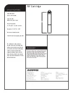 Preview for 2 page of Everpure 7OF Replacement Cartridge EV9607-03 Specification Sheet