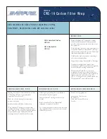 Everpure Carbon Filter Wrap CWS-10 Specification Sheet preview