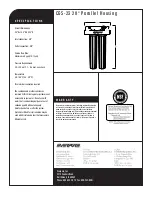 Preview for 2 page of Everpure CGS-23 Specification Sheet