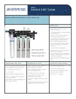 Everpure Coldrink 1-MC2 System EC210 Specification Sheet preview