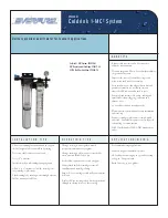 Everpure Coldrink 1-MC2 System EV9328-01 Specification Sheet preview