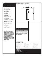 Preview for 2 page of Everpure E-20 EV9795-90 Specification Sheet