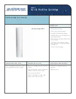 Предварительный просмотр 1 страницы Everpure EC110 Specification Sheet