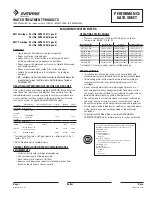 Everpure EV9613-01 Performance Data Sheet preview