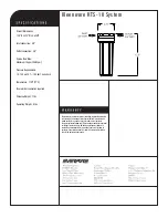 Preview for 2 page of Everpure EV9799-10 Installation And Operation Manual