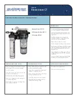 Everpure Feeder/Deliming System EV9799-02 Specifications preview