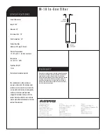 Preview for 2 page of Everpure IN-10 EV9100-06 Specification Sheet