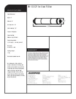 Предварительный просмотр 2 страницы Everpure IN-15 CF EV9100-76 Specification Sheet