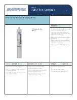 Everpure Kleensteam II Single System EV9618-11 Specification Sheet предпросмотр