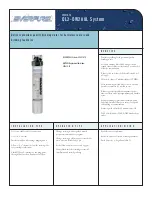 Preview for 1 page of Everpure OW200L Specification Sheet