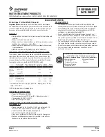 Everpure QC2-AC Performance Data Sheet preview