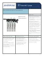 Предварительный просмотр 1 страницы Everpure QC7I Quad-MC System EV9337-11 Specification Sheet