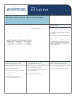 Everpure QCP Triple Head EV9107-23 Specification Sheet preview