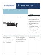 Preview for 1 page of Everpure Quad Parallel Head EV9336-11 Specification Sheet