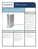 Предварительный просмотр 1 страницы Everpure Quad-XC Cartridge EV9628-09 Specification Sheet