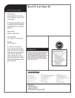 Предварительный просмотр 2 страницы Everpure Quad-XC Cartridge EV9628-09 Specification Sheet