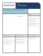 Everpure S-54 Cartridge EV9720-06 Specification Sheet preview