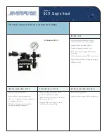 Everpure Single Head 41QC7I Specification Sheet preview