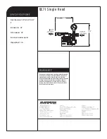 Preview for 2 page of Everpure Single Head 41QC7I Specification Sheet