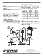 Предварительный просмотр 2 страницы Everpure SSFM-50AC Series Specification Sheet