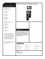 Preview for 2 page of Everpure Steam Filtration System DEV9108-25 Specification Sheet