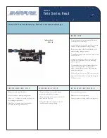 Everpure Twin Series Head EV9272-24 Specification Sheet preview