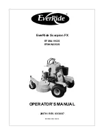 EverRide Scorpion FX EFXKA1952S Operator'S Manual предпросмотр