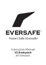 EVERSAFE V2 Backpack Instruction Manual предпросмотр