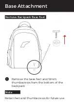 Предварительный просмотр 12 страницы EVERSAFE V2 Backpack Instruction Manual