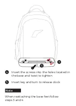 Предварительный просмотр 14 страницы EVERSAFE V2 Backpack Instruction Manual