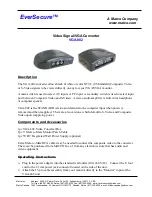 Preview for 1 page of EverSecure VGA-802 Quick Manual