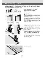 Preview for 34 page of EverSewn sparrow 20 Instruction Manual