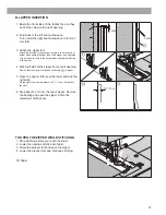 Preview for 39 page of EverSewn Sparrow QE Instruction Manual