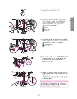 Предварительный просмотр 15 страницы EverSewn Sparrow X Instruction Manual