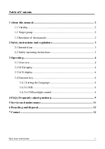 Eversol TL1500AS Operating Instructions Manual предпросмотр