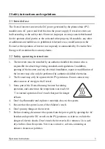 Предварительный просмотр 3 страницы Eversol TL1500AS Operating Instructions Manual