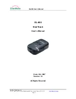 EverTrack DL-800 User Manual preview