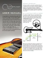 Evertune Guitar device User Manual предпросмотр