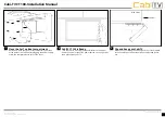 Preview for 3 page of Evervue CabiTV CT100 Installation Manual