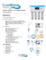 EverWave Filtration EVW-AZR-4RO Manual preview